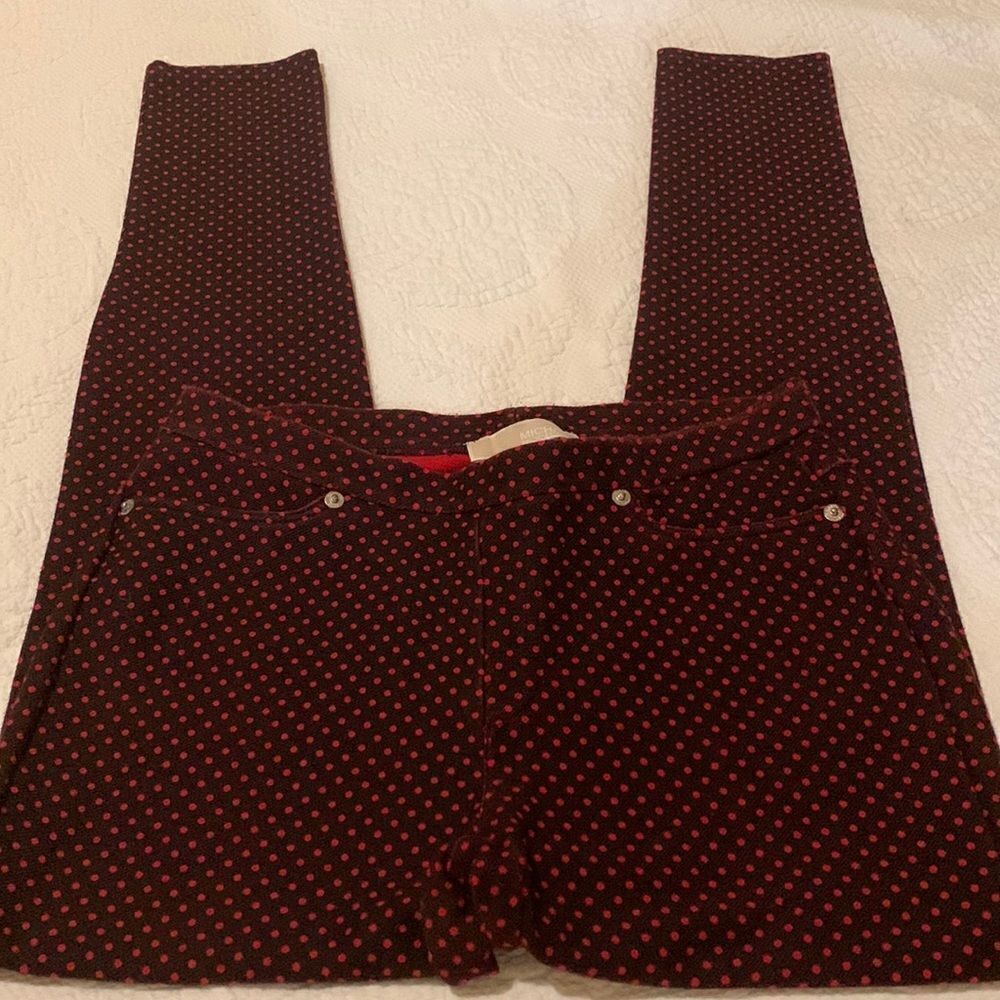 MK polka dot leggings. Small Durable Classy